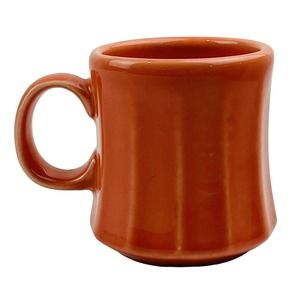 Fiesta Persimmon Tower Mug 9oz Coffee Cup HLC Fiestaware Homer Laughlin
